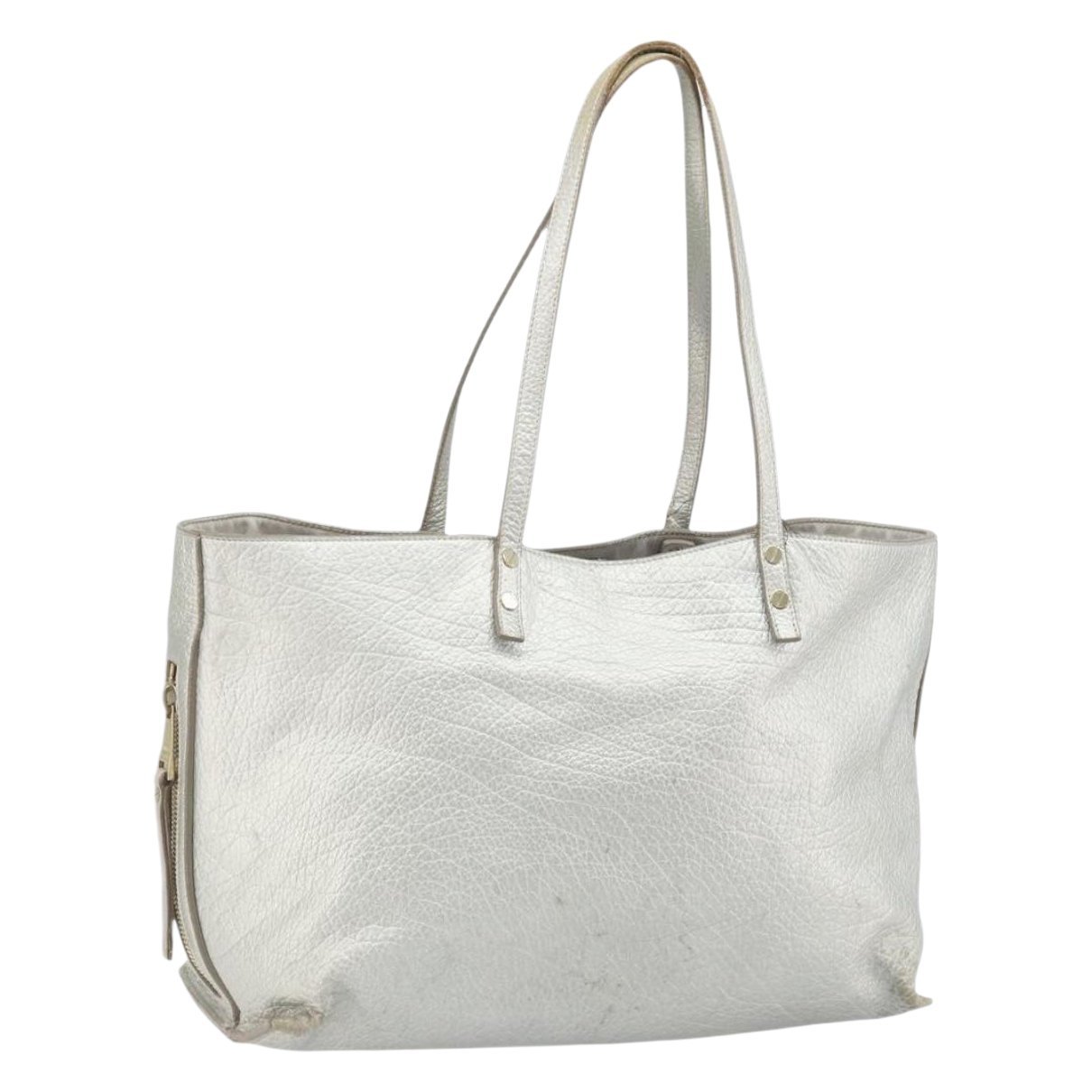 Leather tote