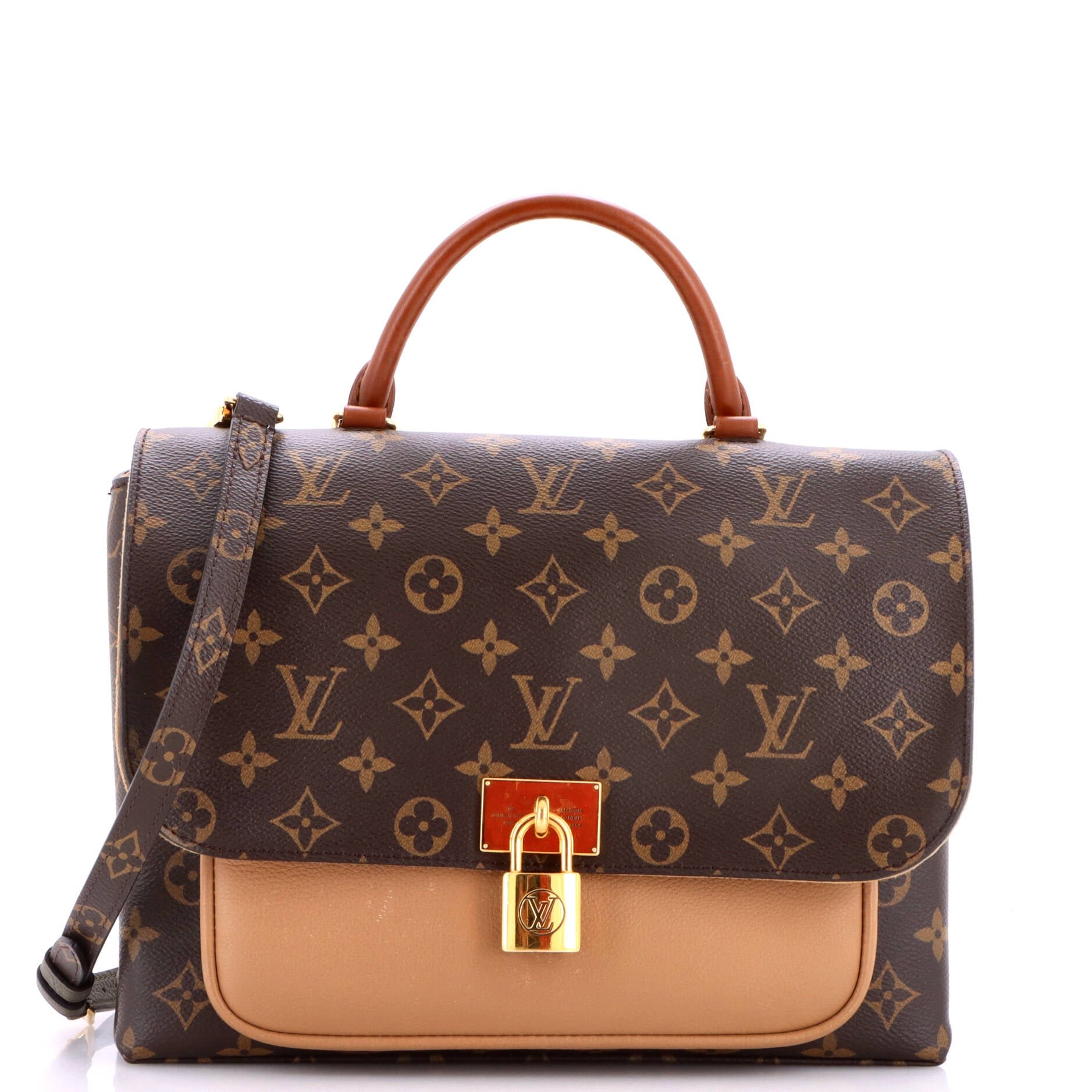 Marignan Handbag Monogram Canvas with Leather