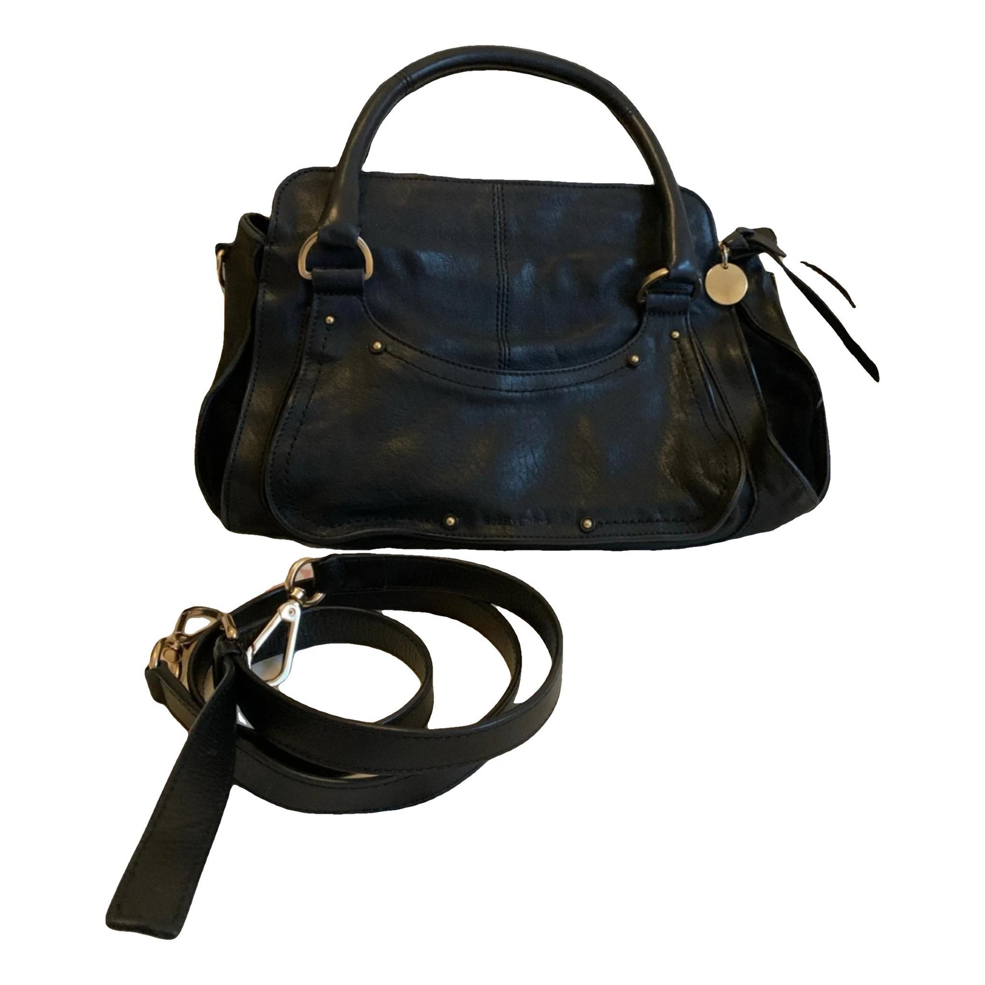 Leather handbag