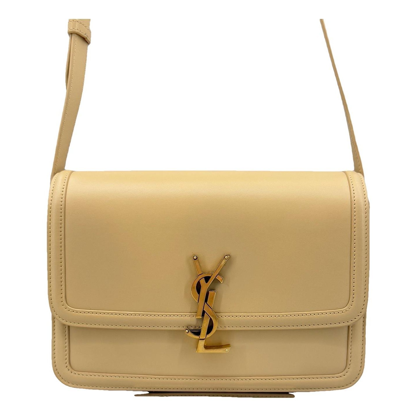 Solférino leather handbag