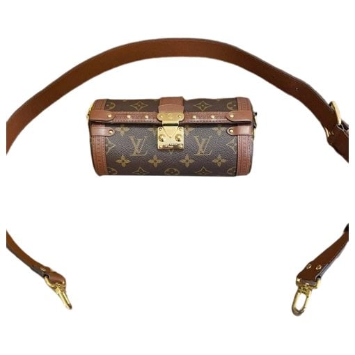 Papillon Trunk leather crossbody bag