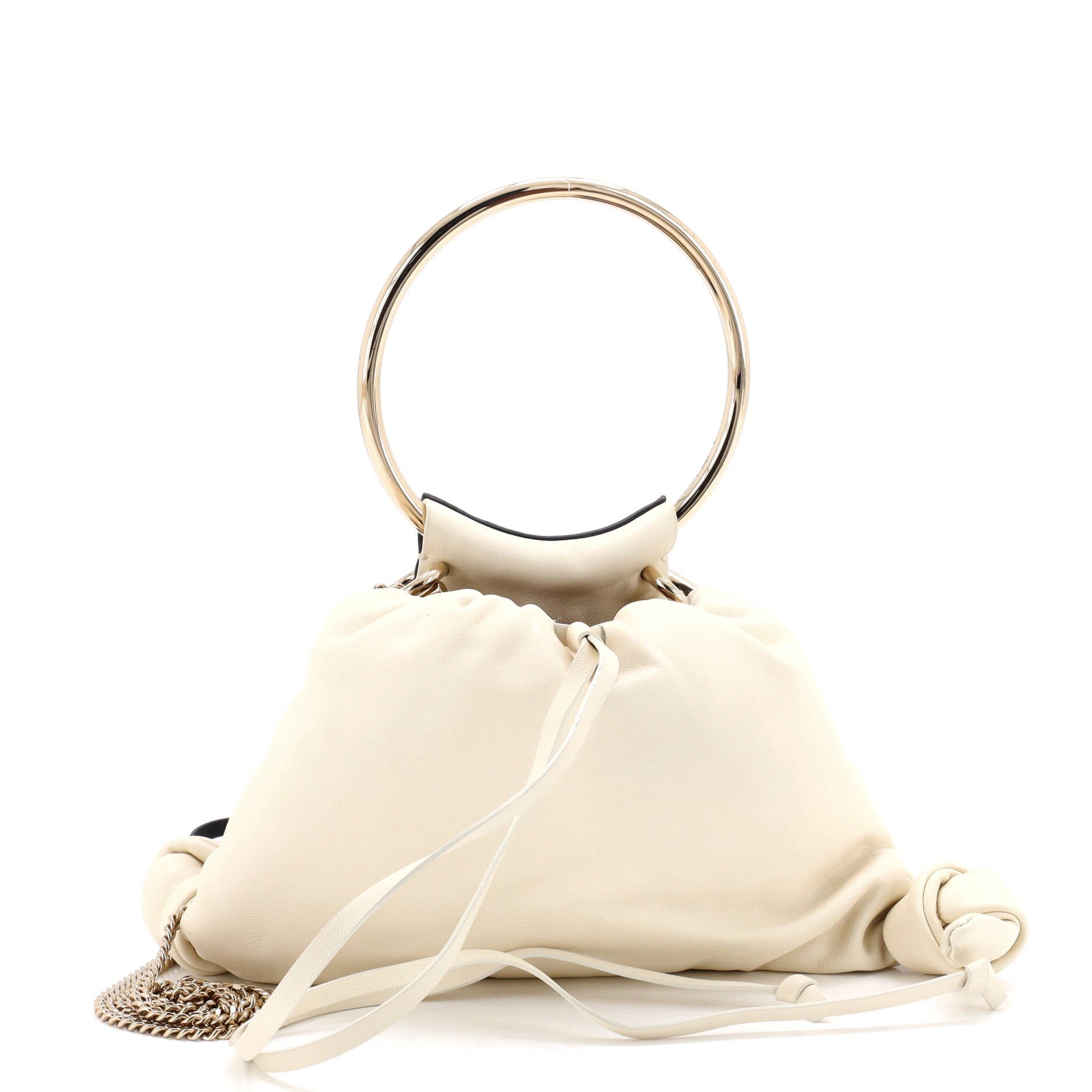 Arlene Drawstring Bag Leather