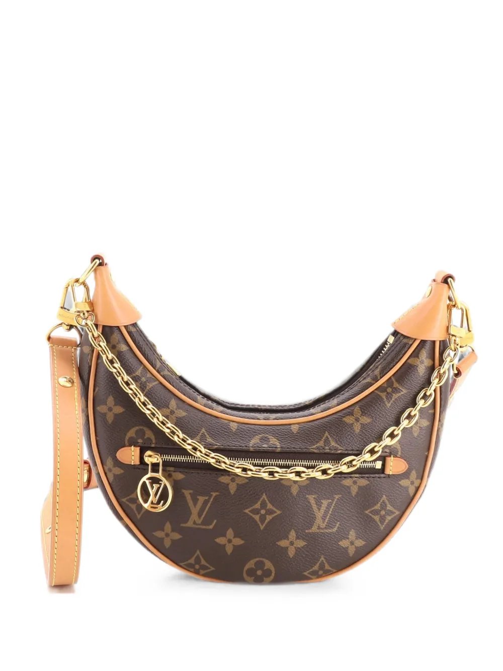 Loop Handbag Monogram Canvas hobo bag