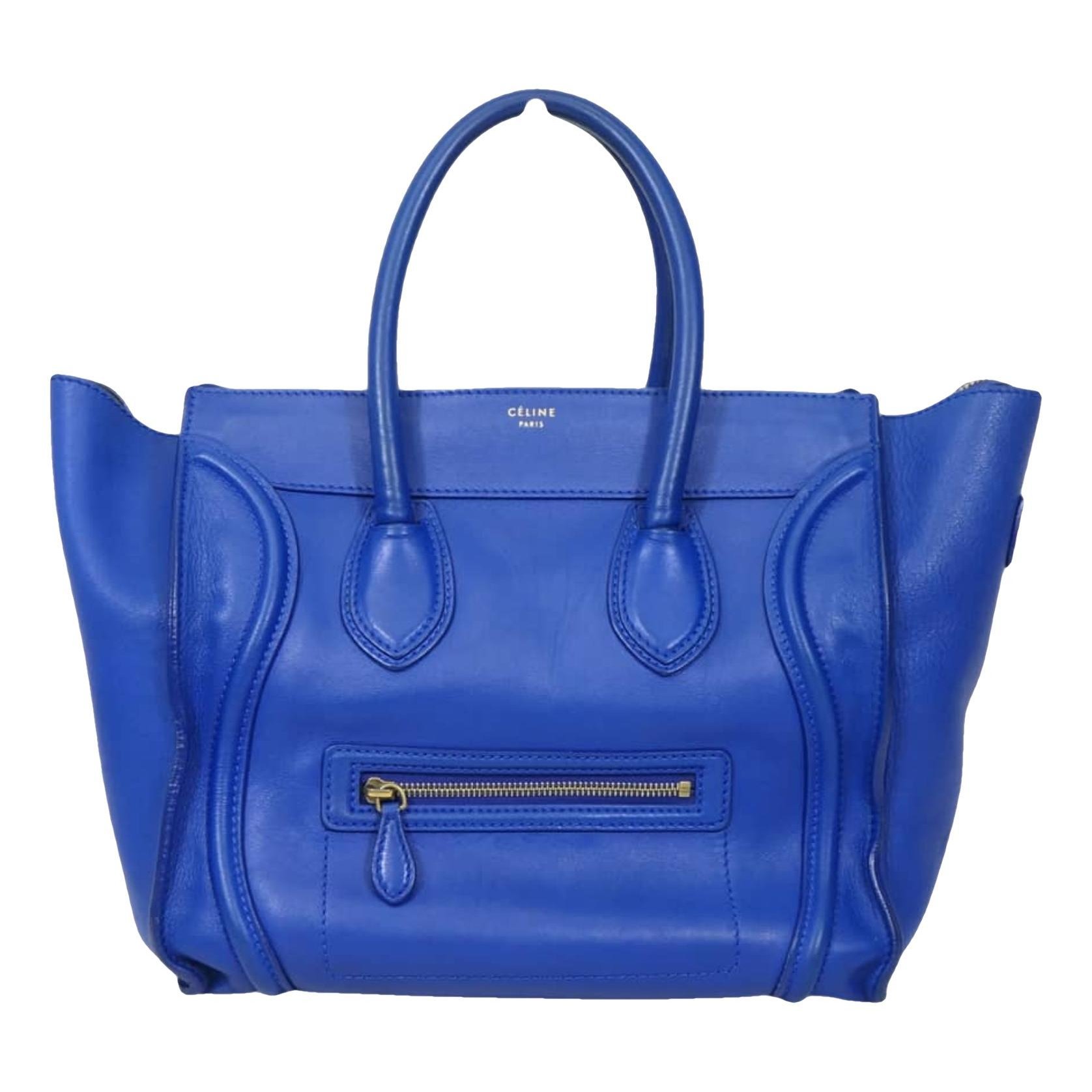 Luggage leather handbag