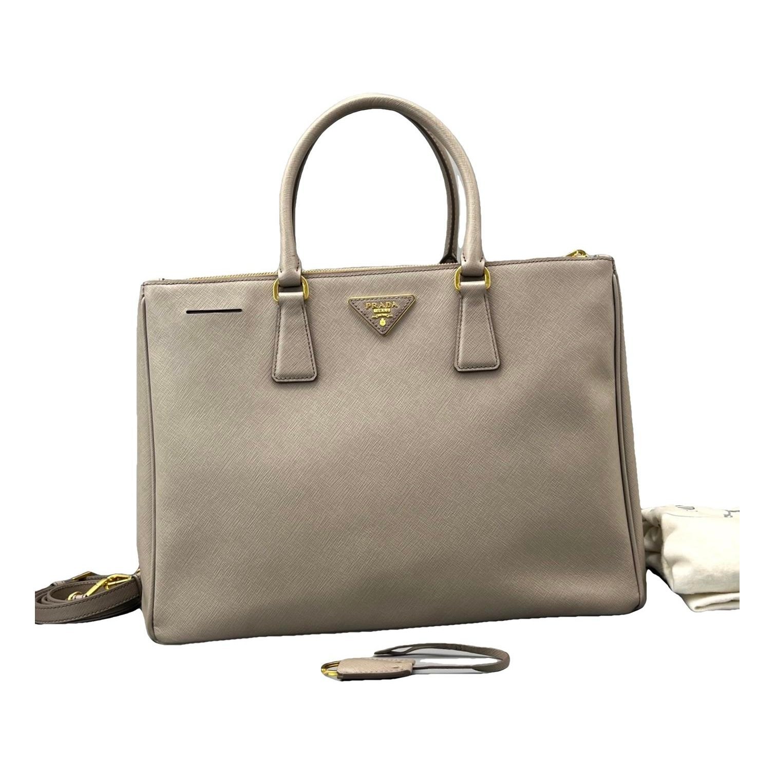 Galleria leather handbag