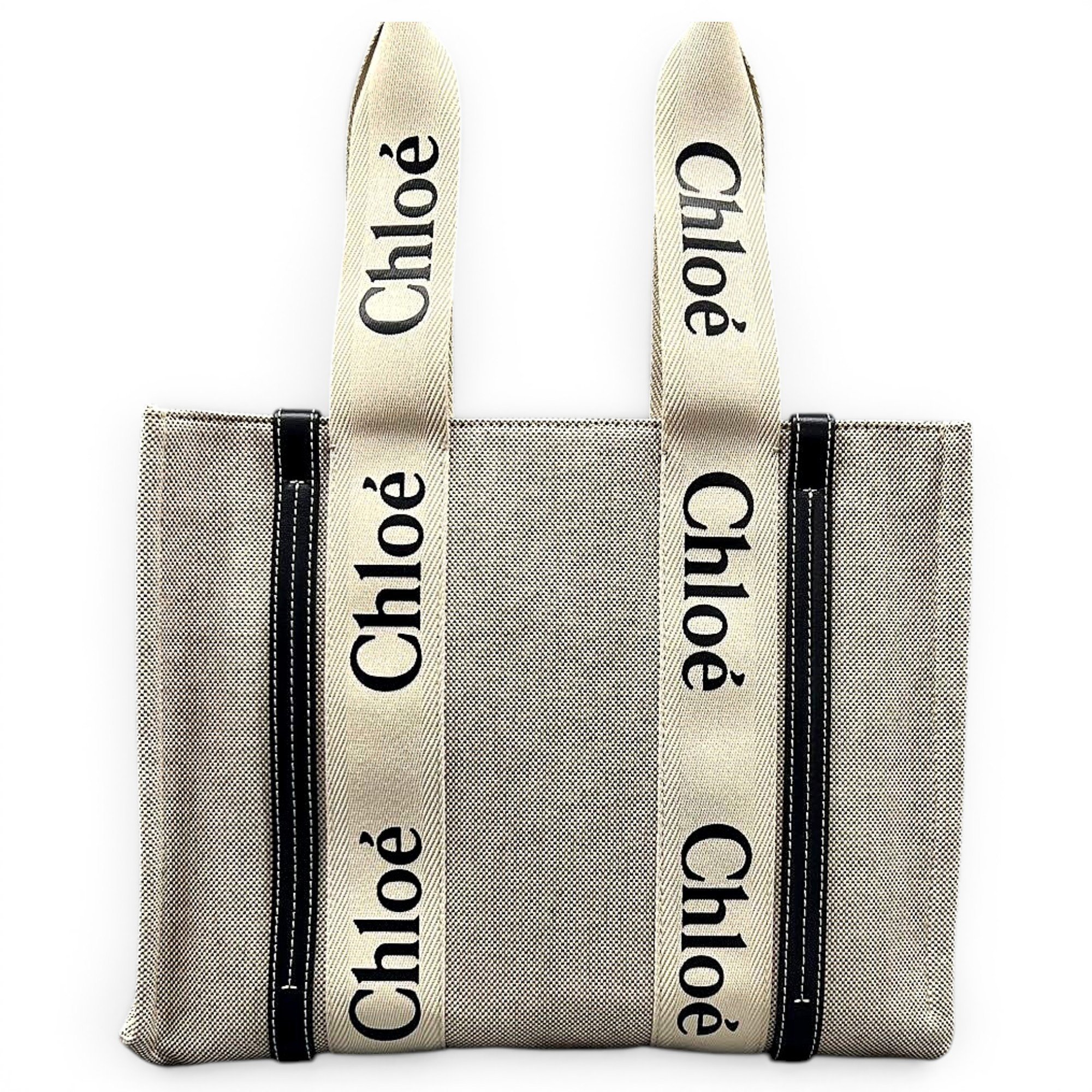Chloe Woody cloth tote