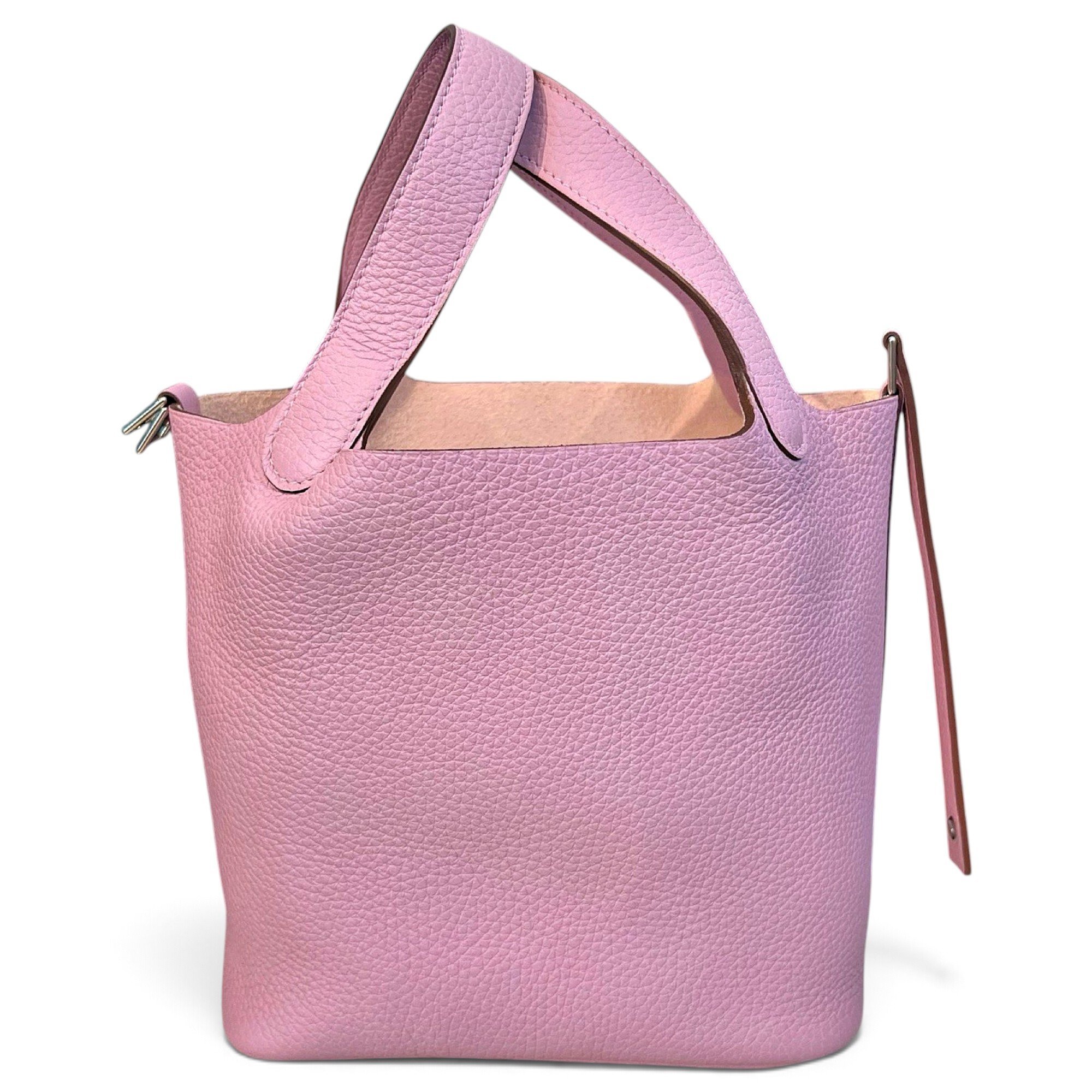 Picotin leather handbag