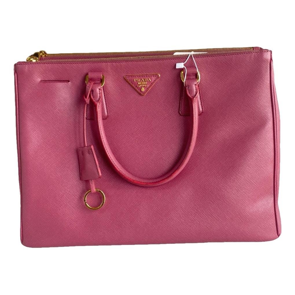 Bibliothèque leather handbag