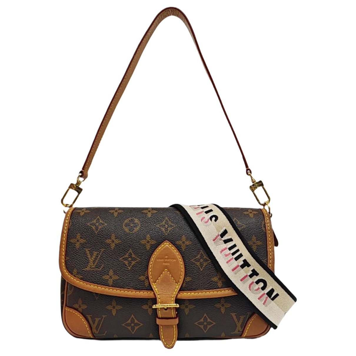 Diane leather crossbody bag