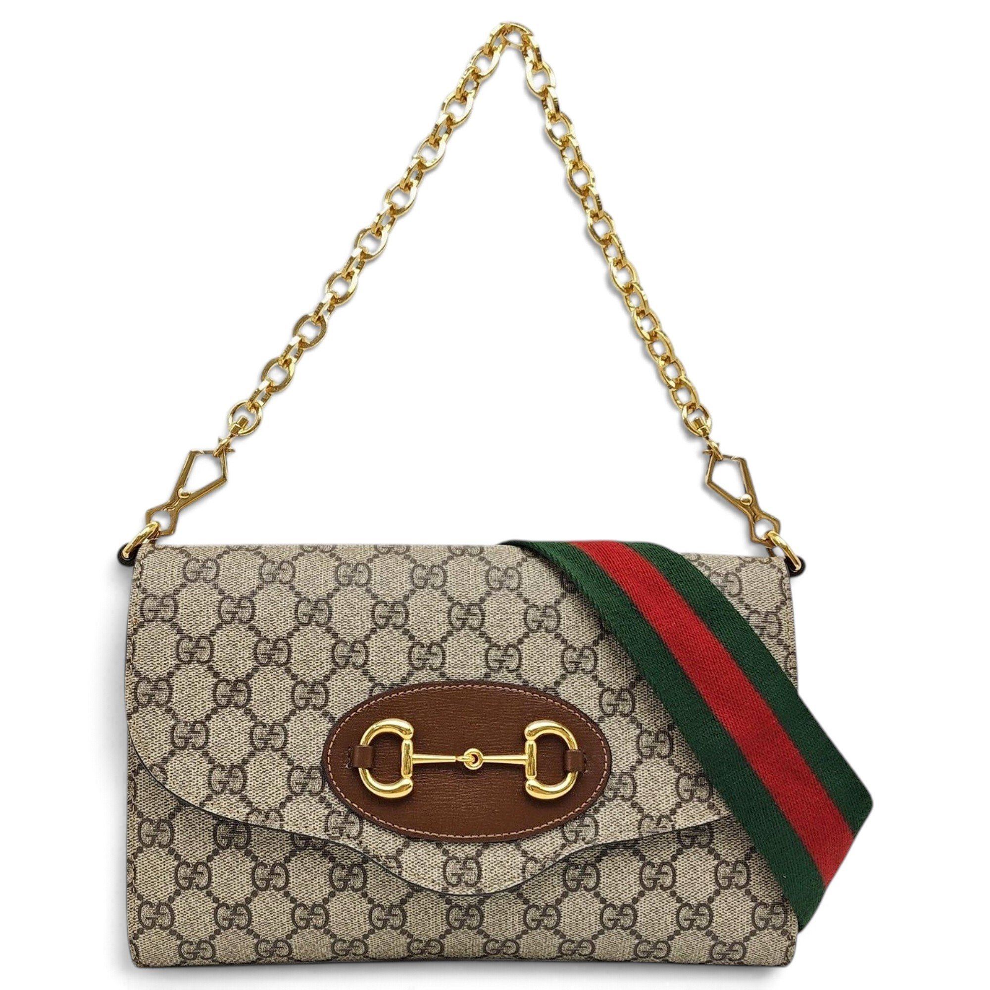 Handle Horsebit 1955 leather handbag