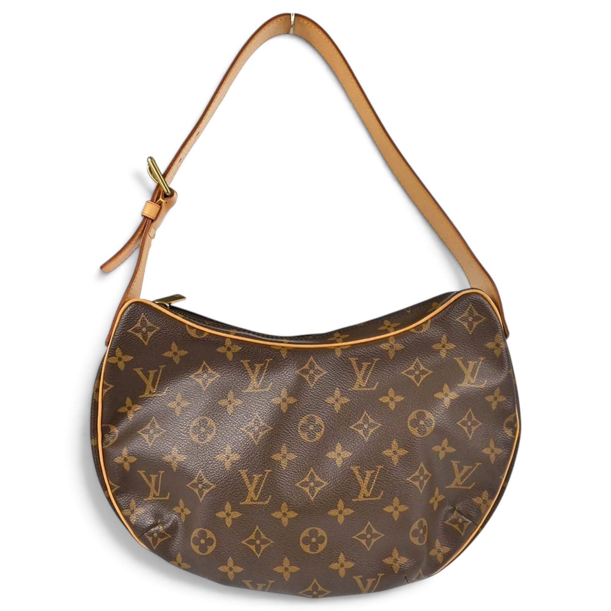 Croissant cloth handbag