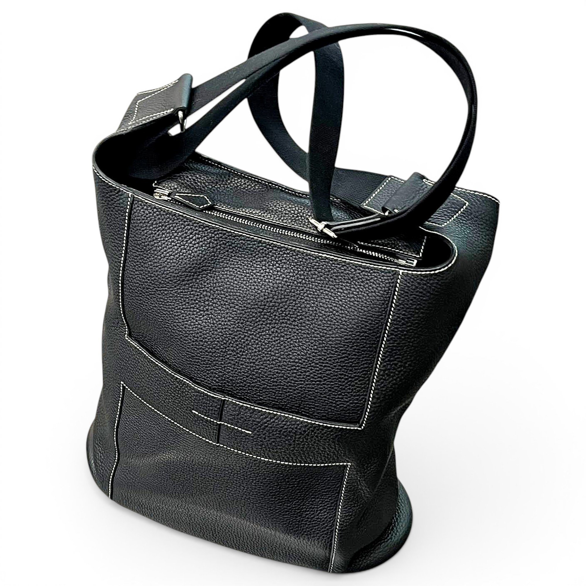Leather handbag