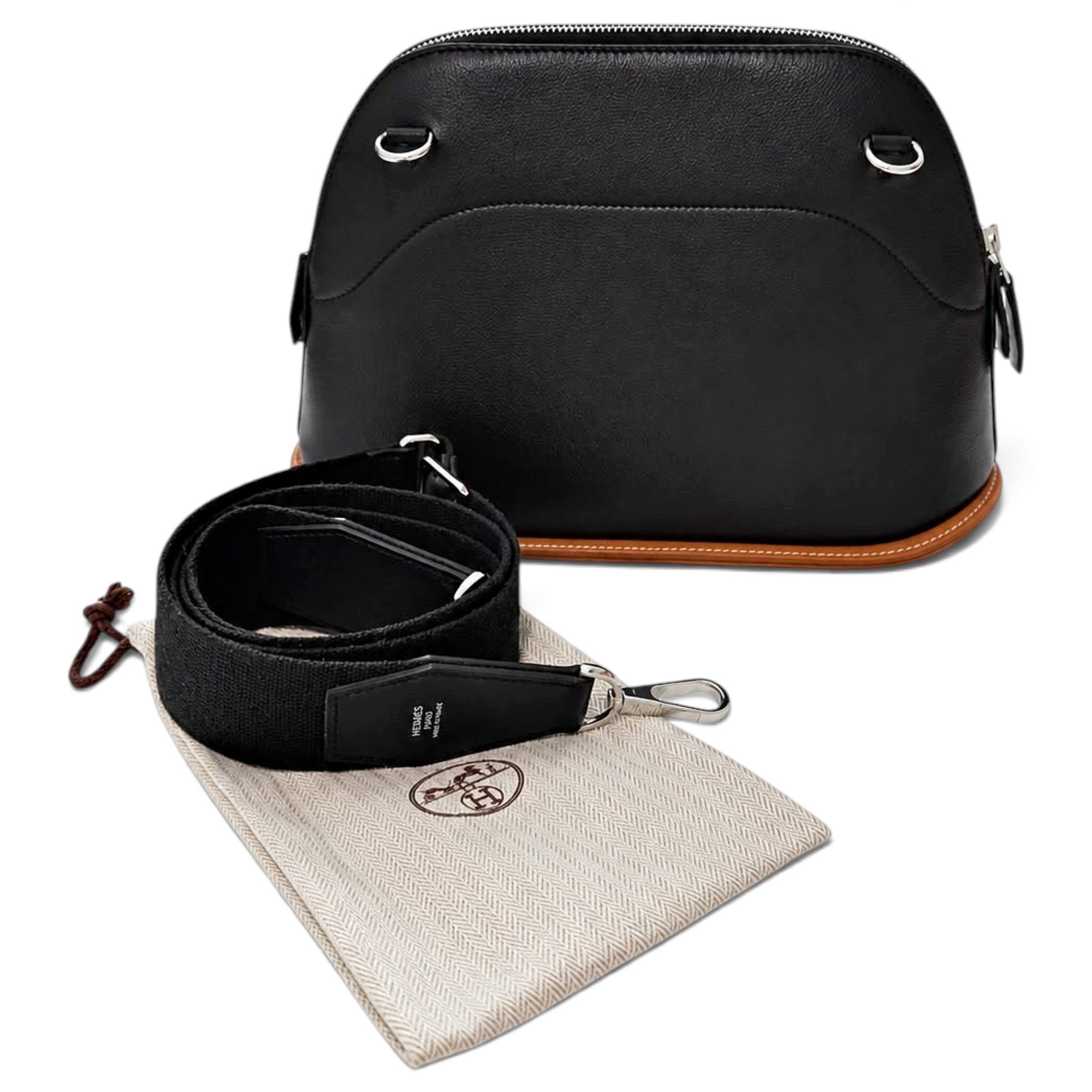Bolide leather handbag