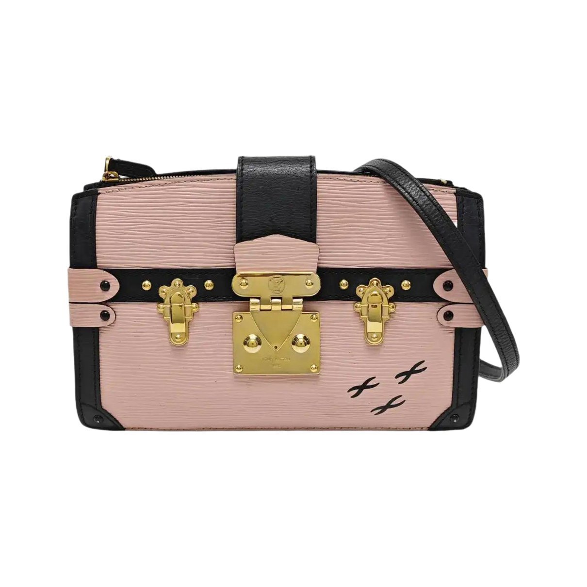 City Trunk leather crossbody bag