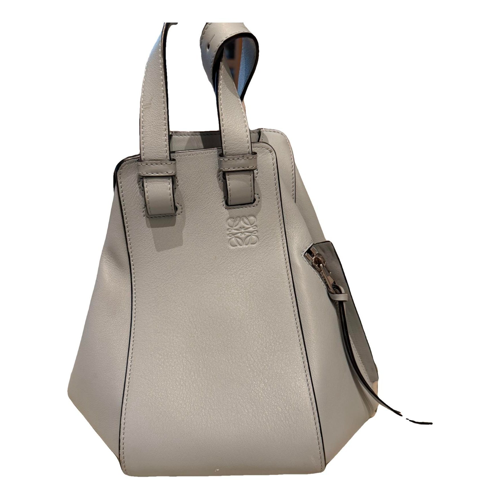 Hammock leather crossbody bag