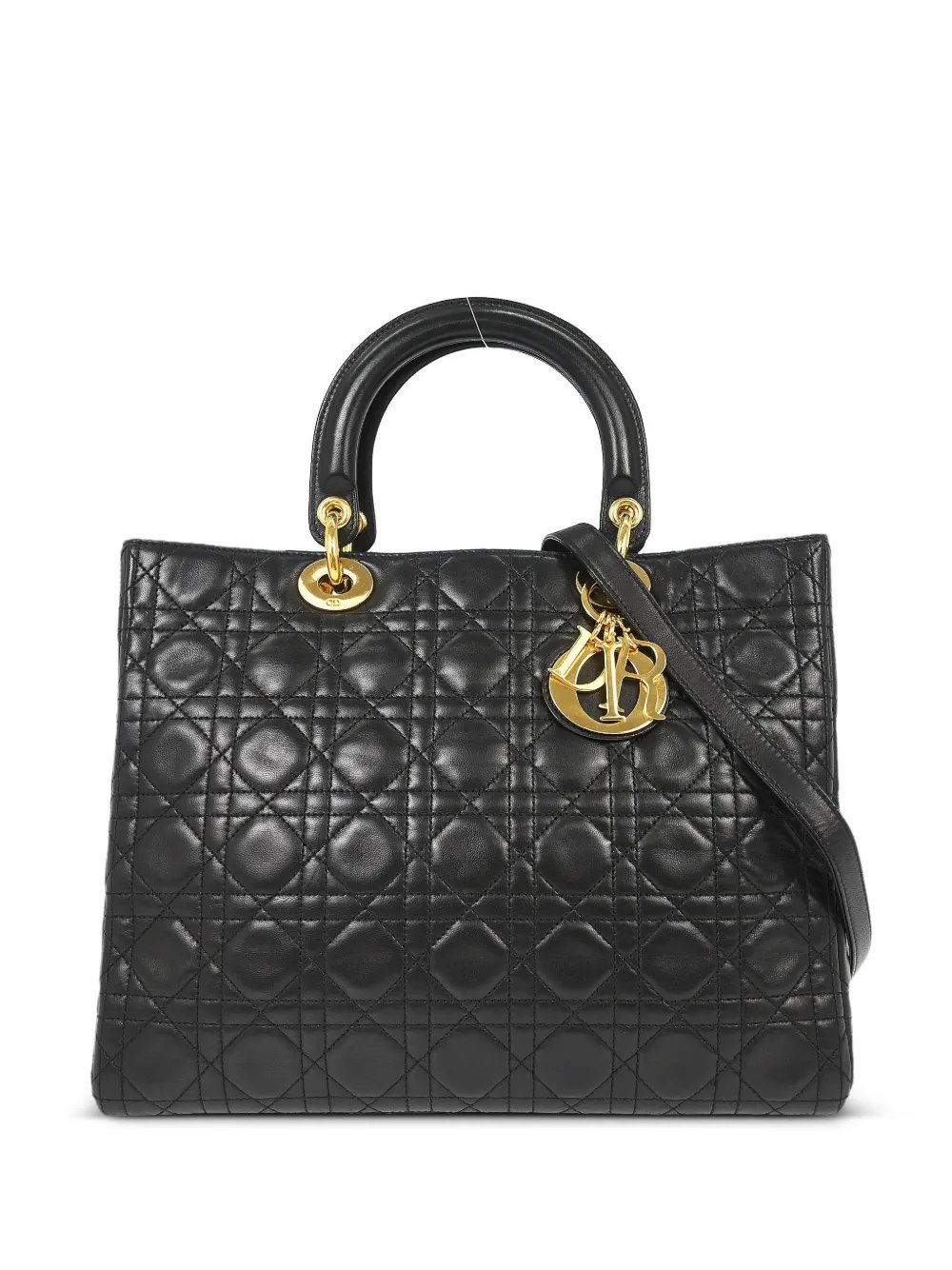 1997 Lady Dior Cannage tote bag