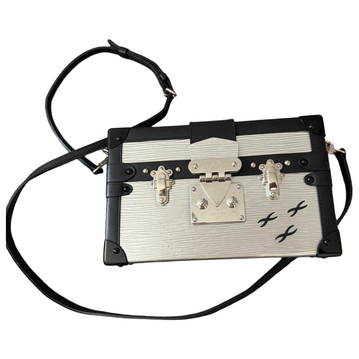 Louis Vuitton Petite Malle leather crossbody bag