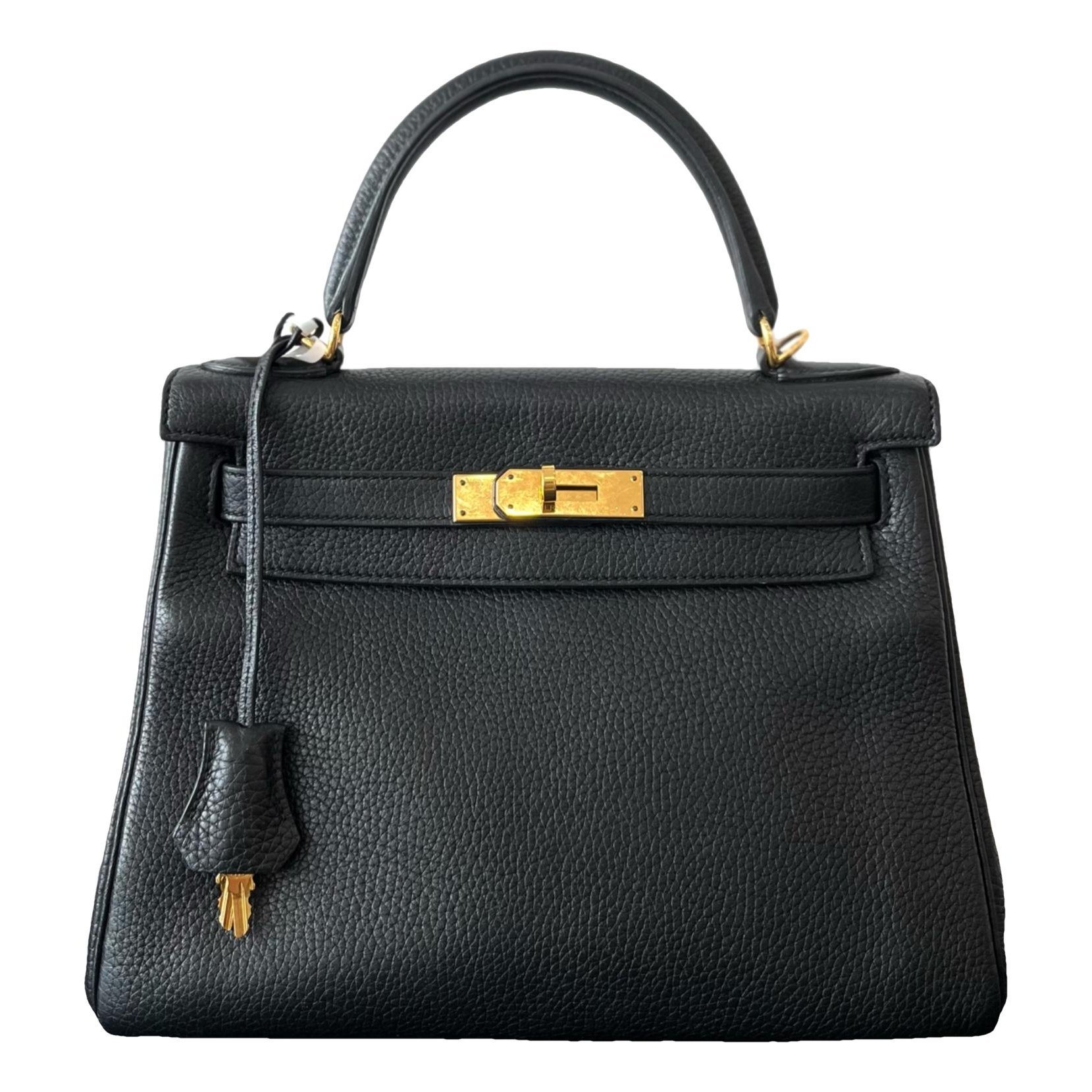 Kelly 28 leather handbag