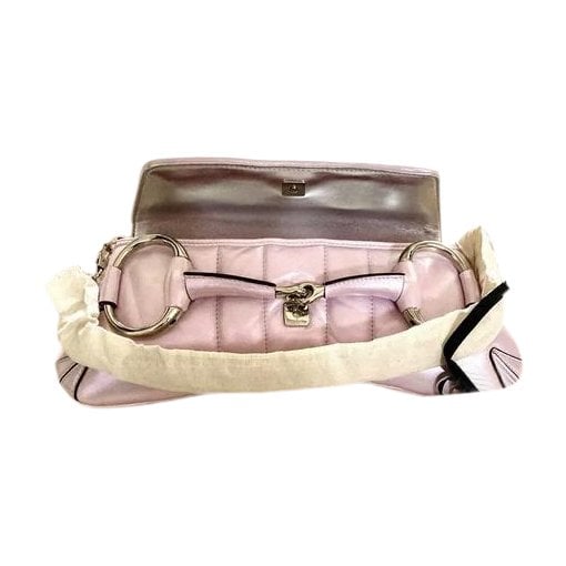 Horsebit Chain leather handbag