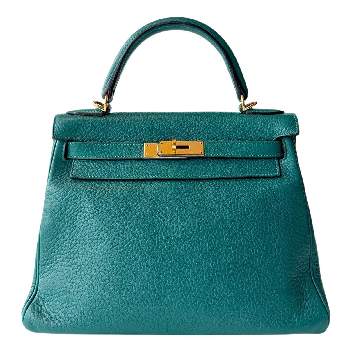 Kelly 28 leather handbag
