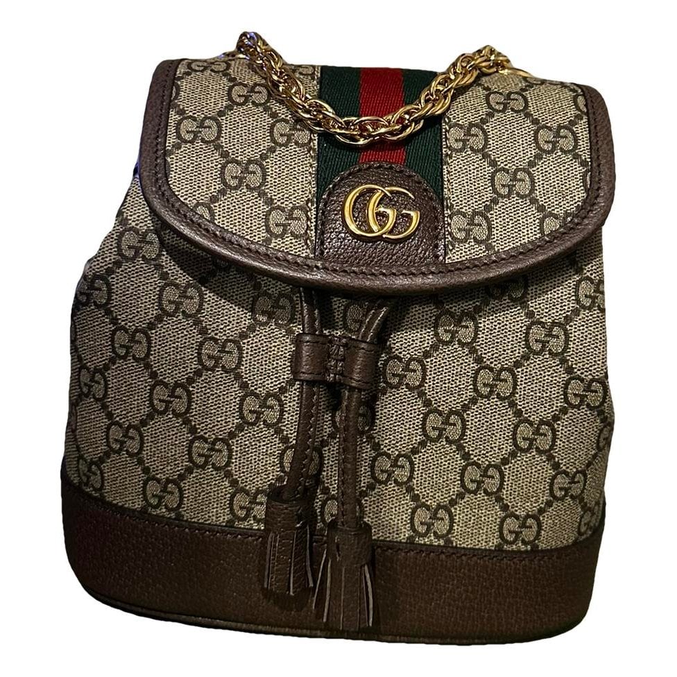 Ophidia leather backpack