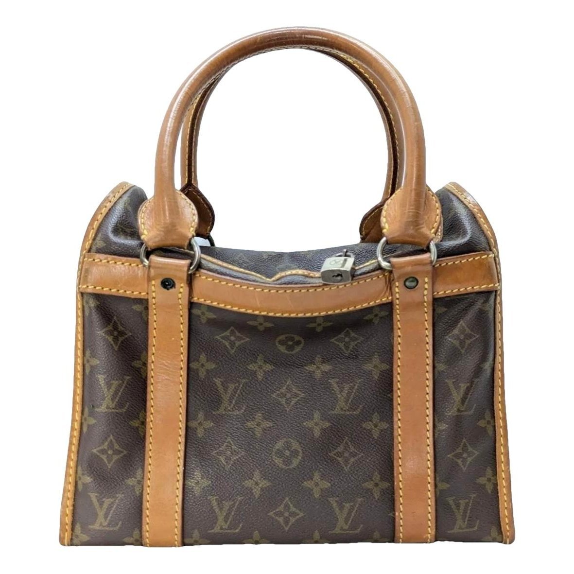 Leather vanity case