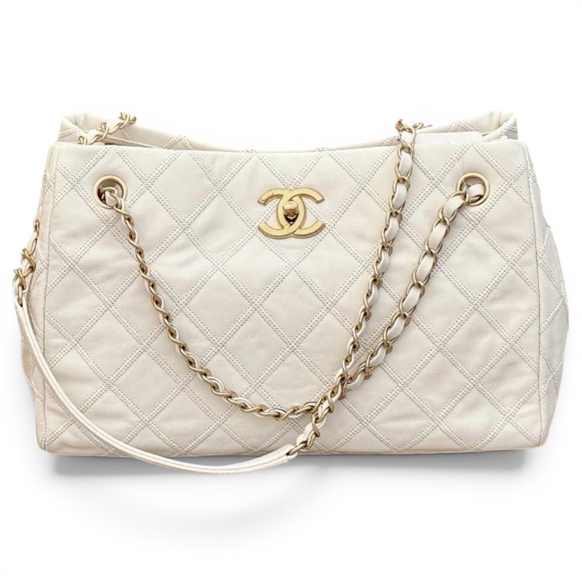 Leather tote