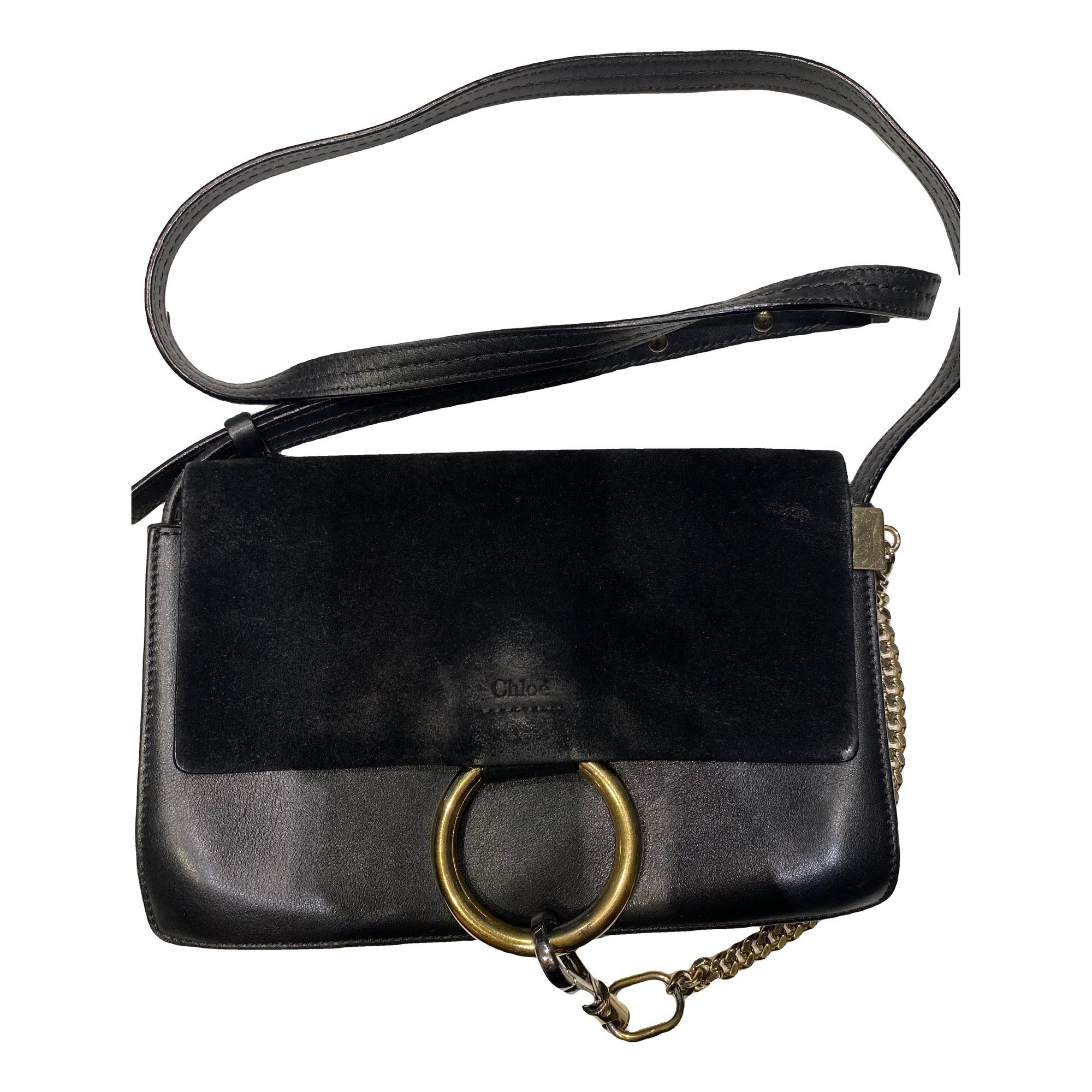 Faye leather crossbody bag