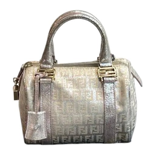 Forever Bauletto silk handbag
