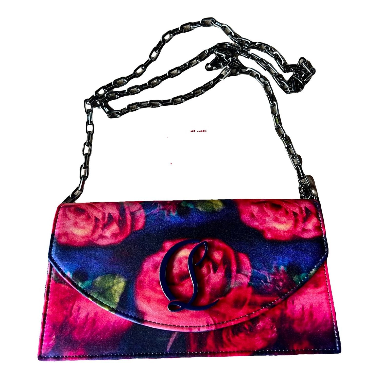Sweet Charity silk clutch bag