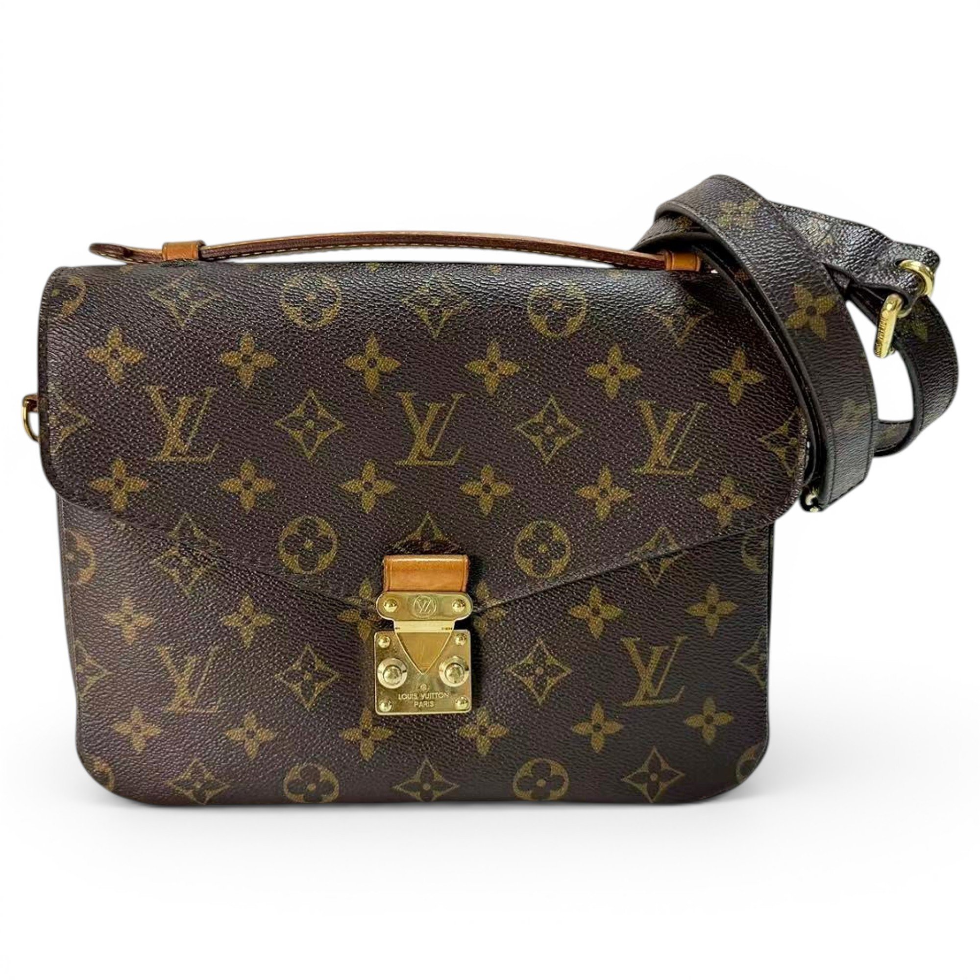 Metis leather crossbody bag
