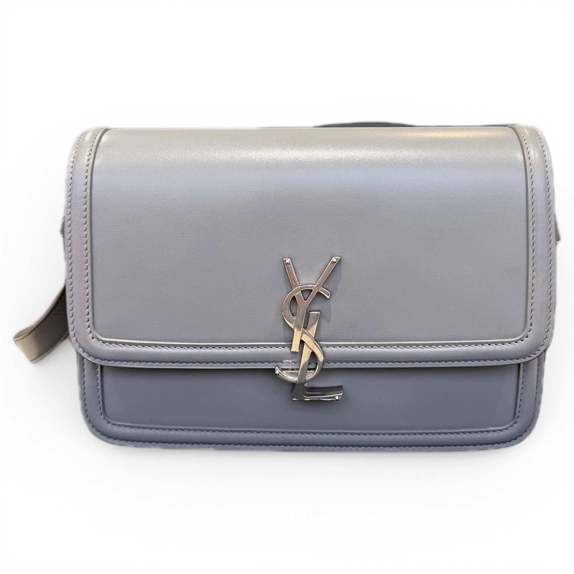 Solférino leather handbag