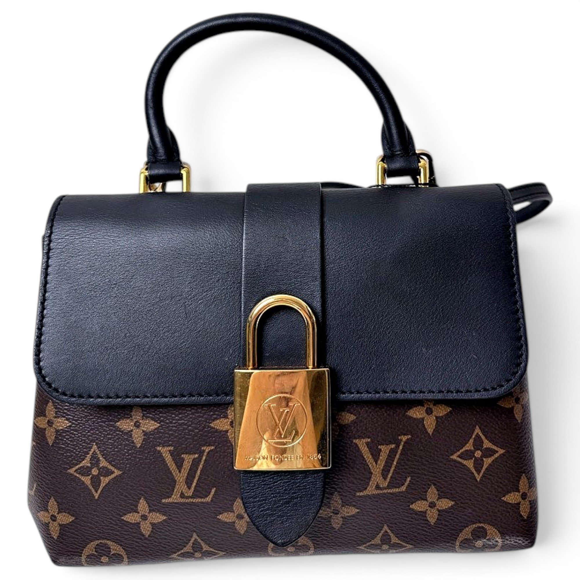 Louis Vuitton Locky BB leather handbag