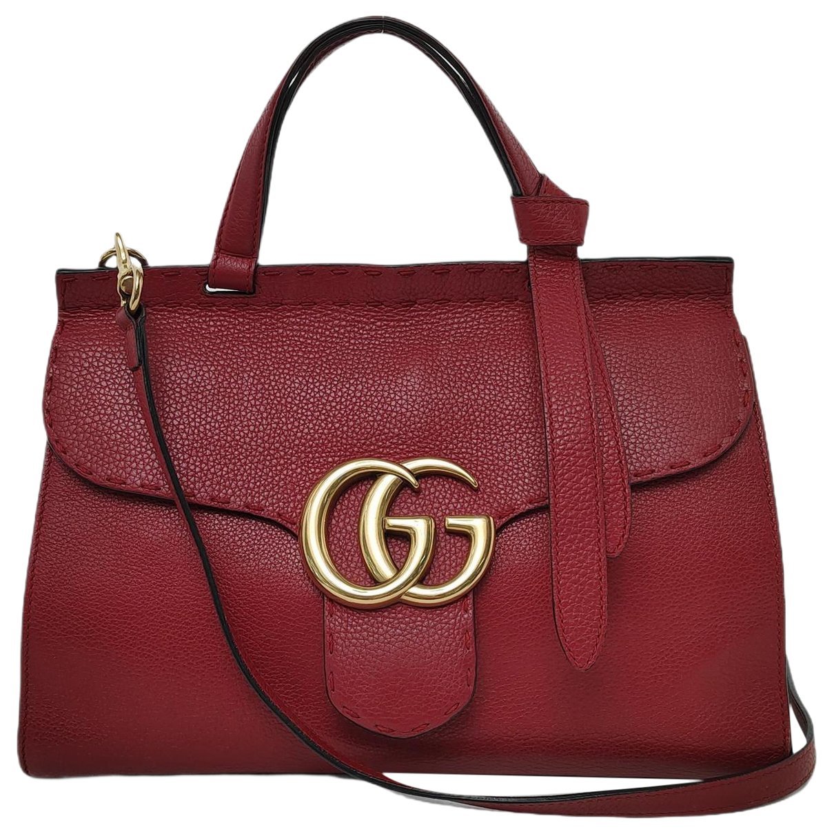 Leather handbag