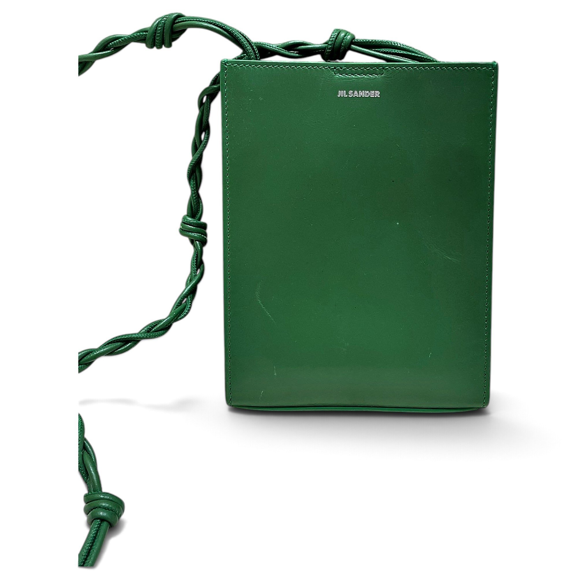Tangle leather crossbody bag