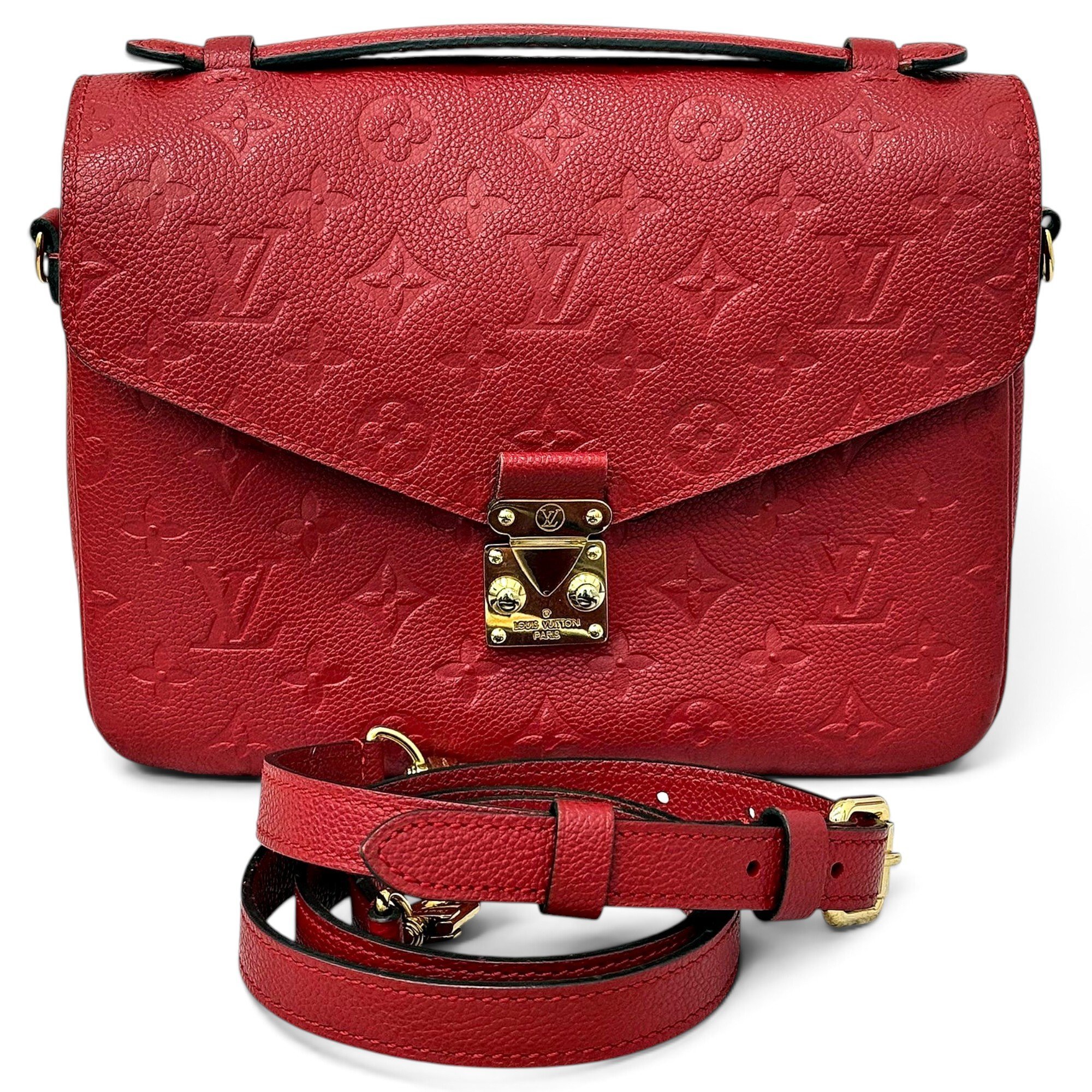 Metis leather handbag