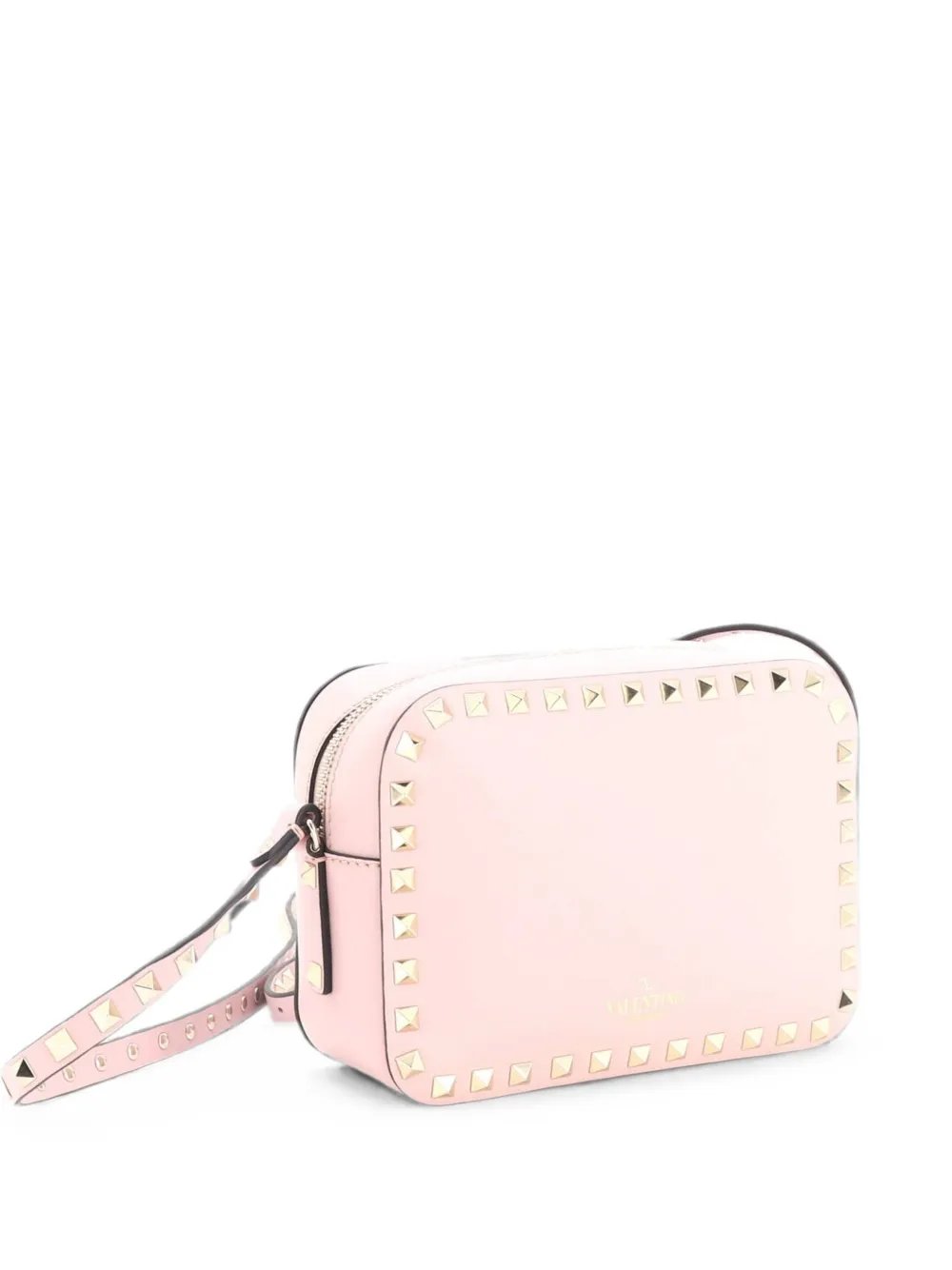 Rockstud Camera Leather crossbody bag