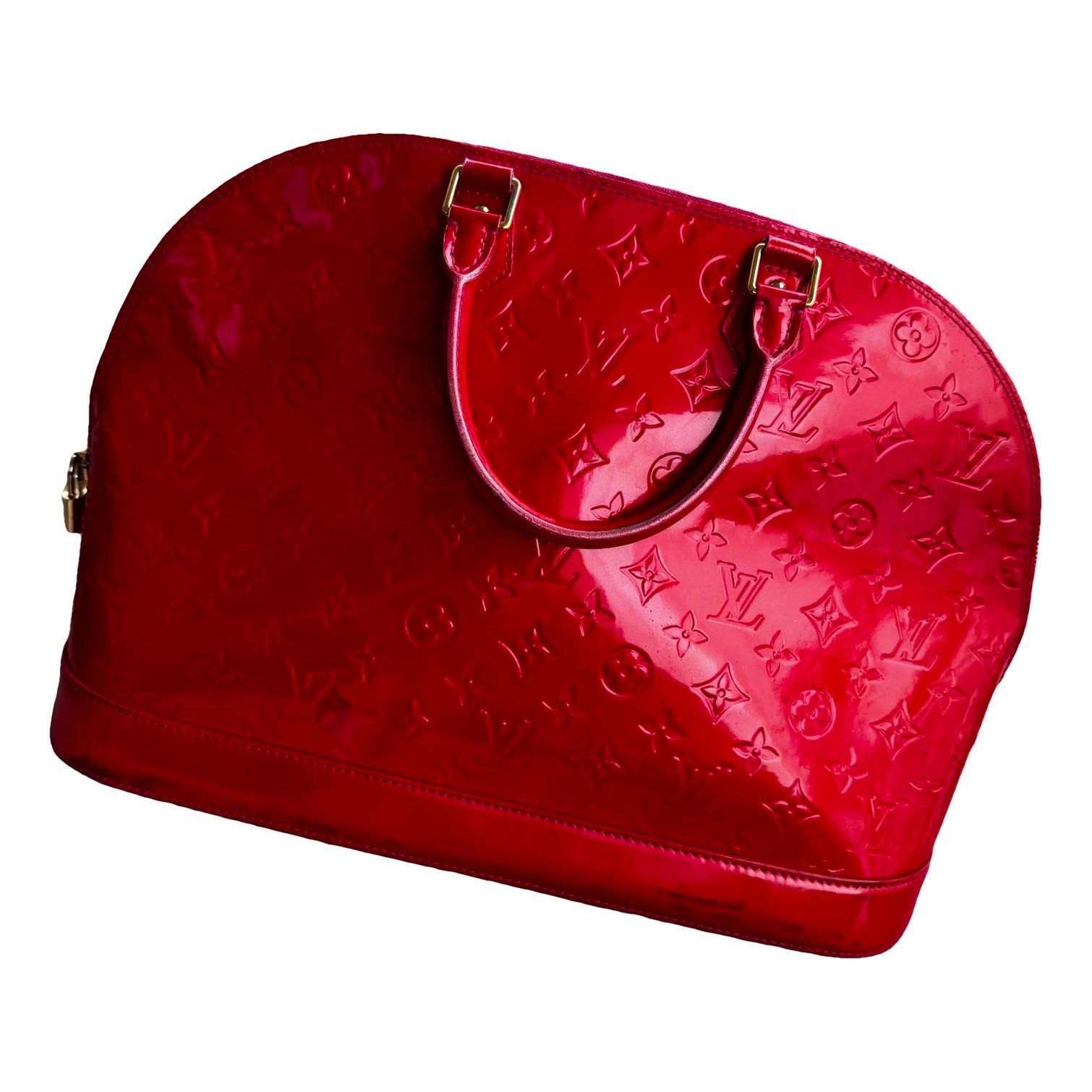 Alma patent leather handbag