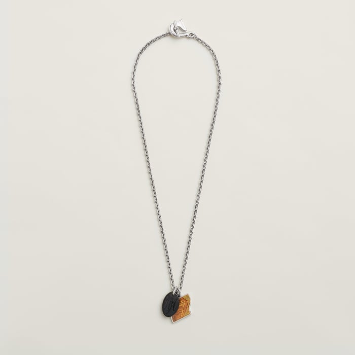 Orange Pulpe Transparent Parade Necklace