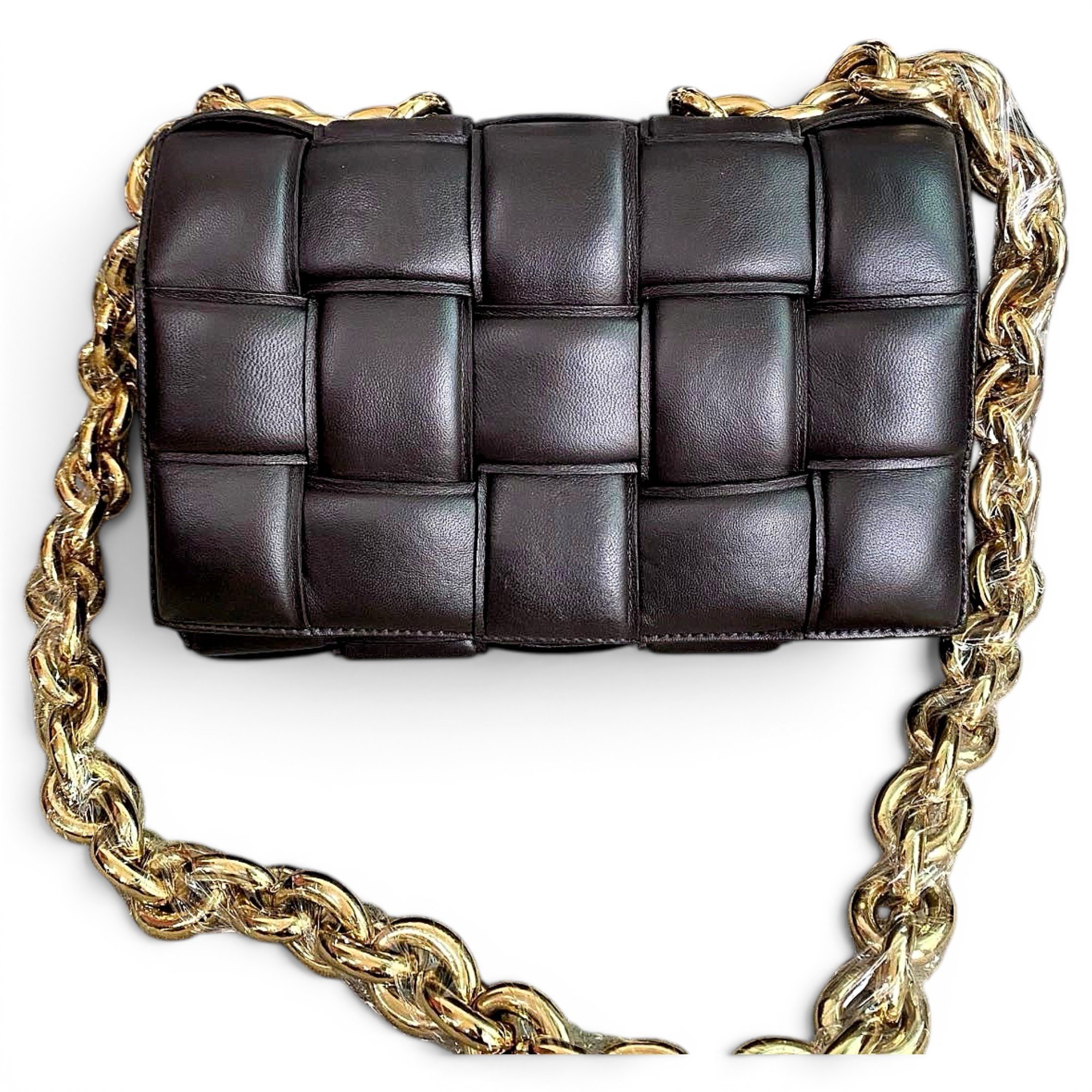 Chain Cassette leather handbag