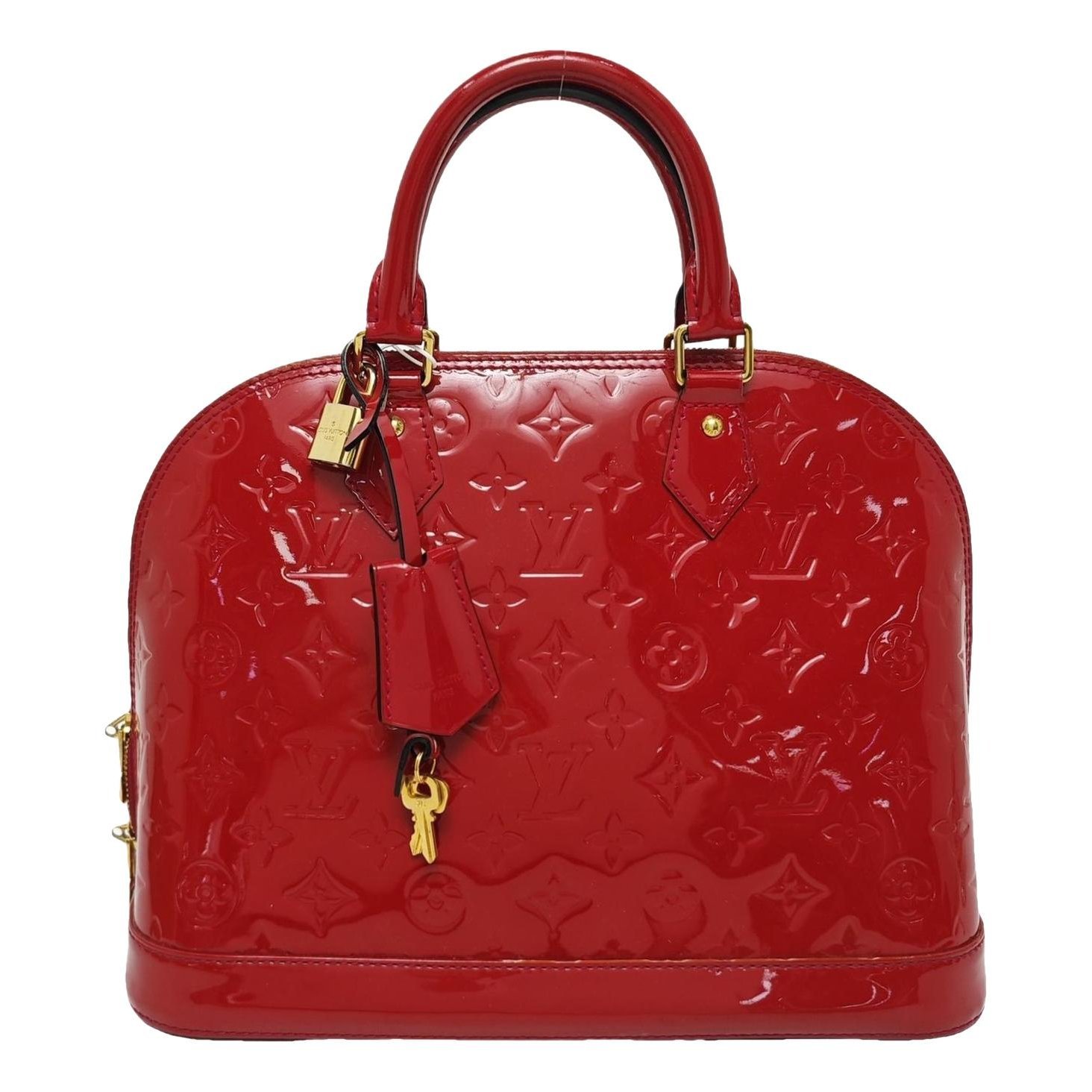 Alma patent leather handbag