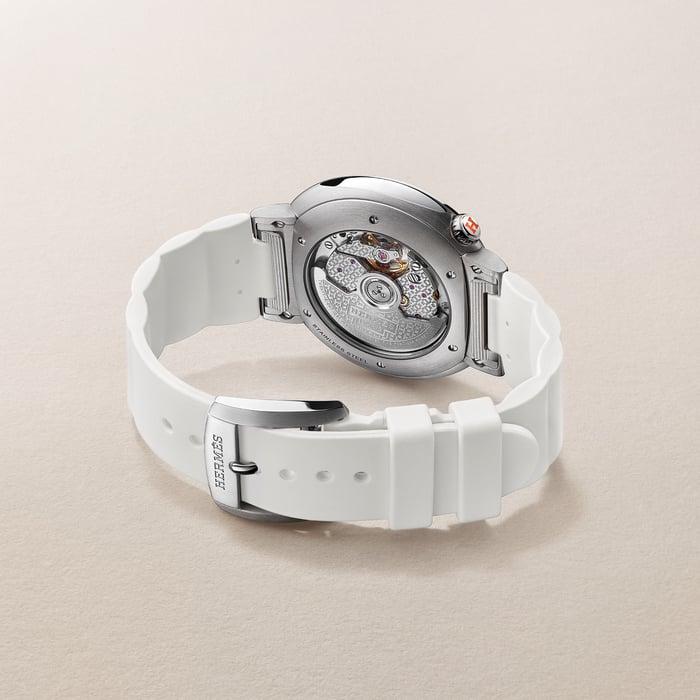 Sans Coloris Hermès Cut Watch, Large Model, 36 MM