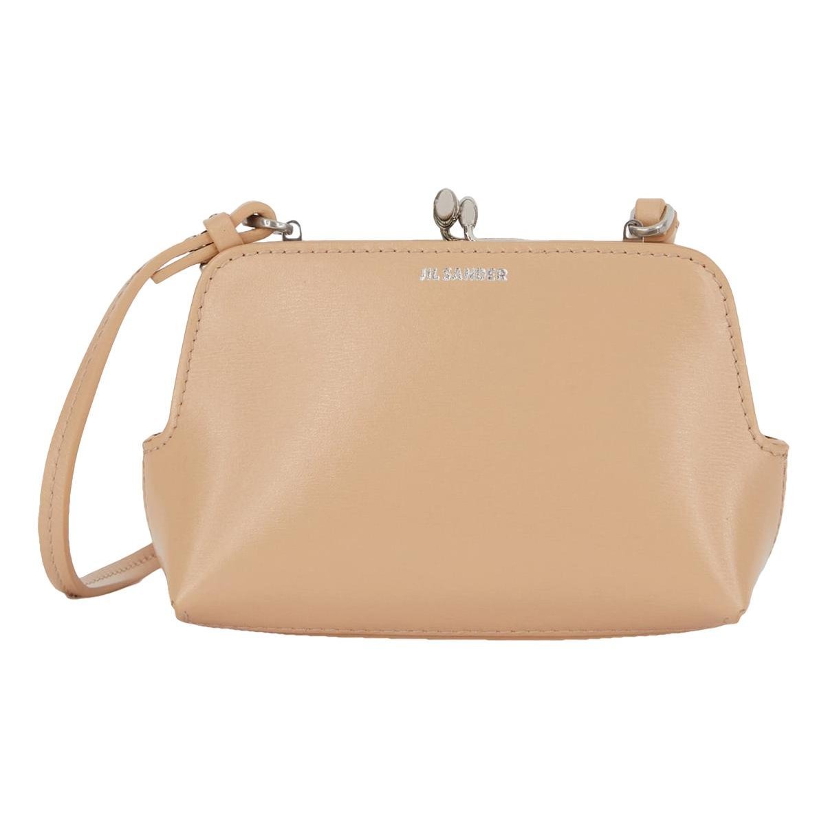 Jil Sander Goji leather crossbody bag