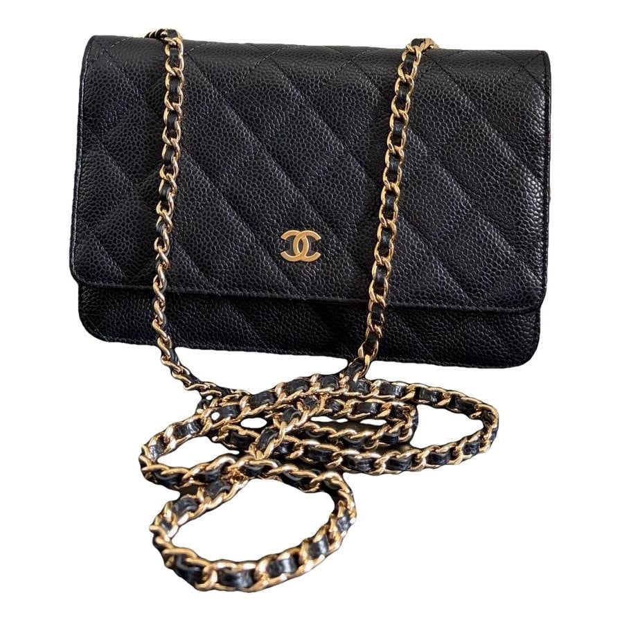 Wallet On Chain Timeless/Classique leather crossbody bag