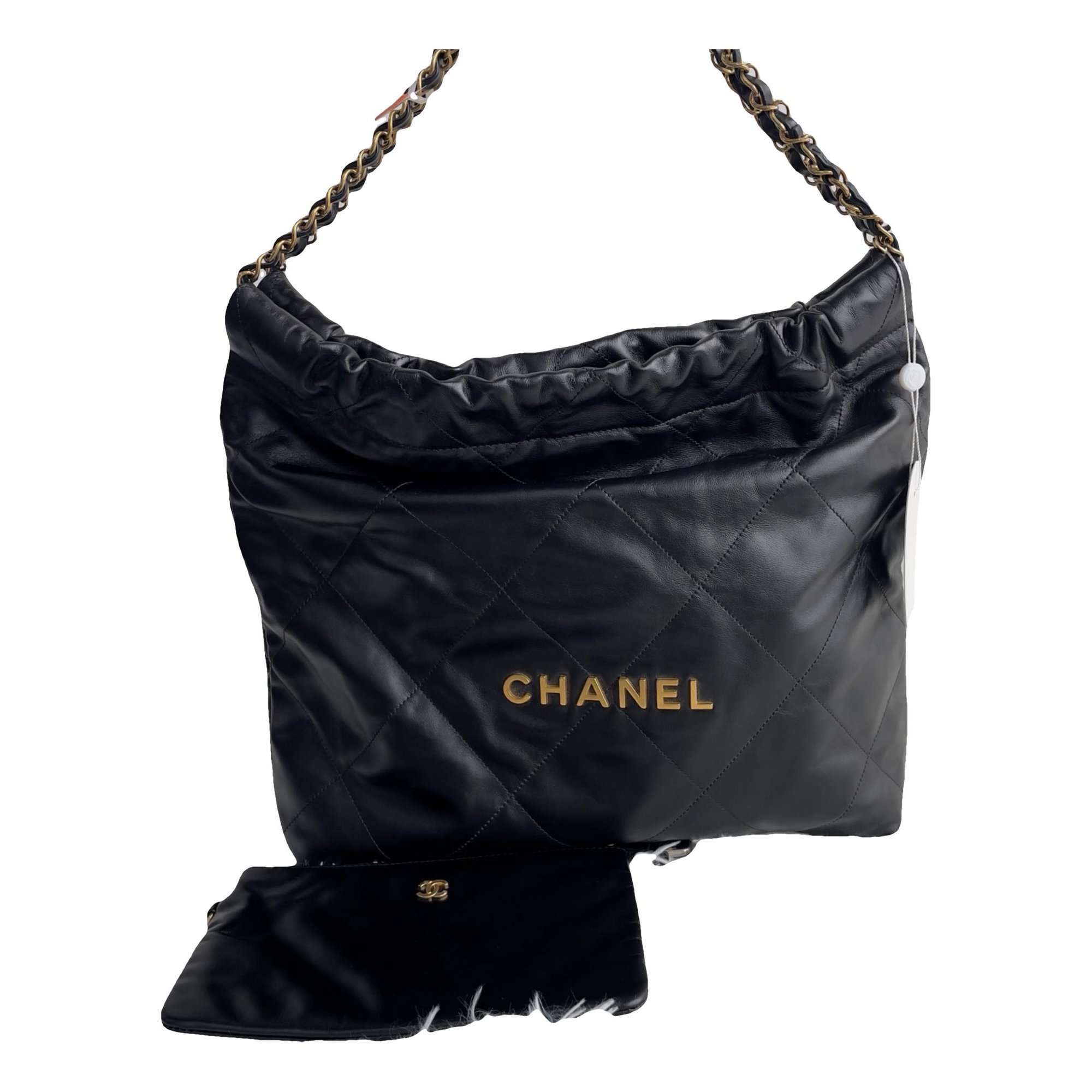 Deauville Chain leather tote