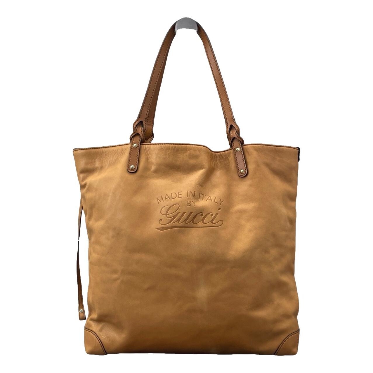 Leather tote