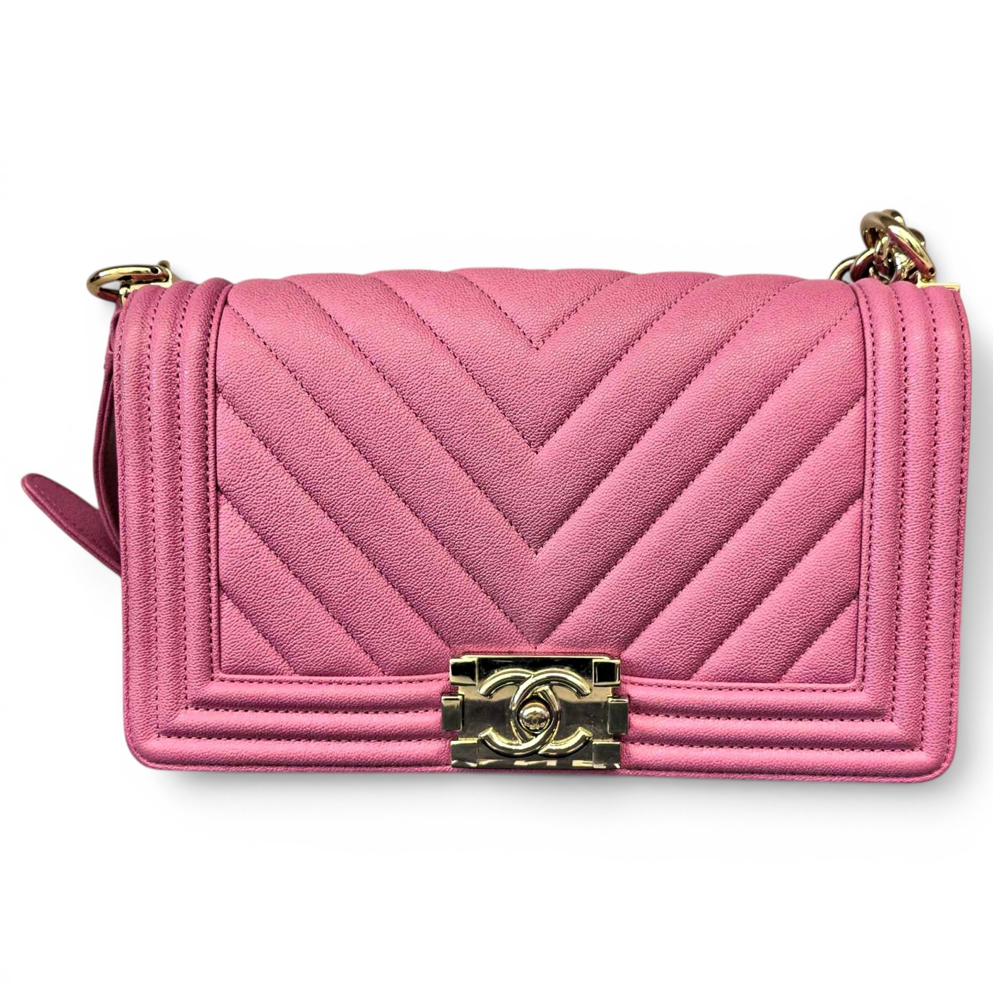 Boy leather crossbody bag