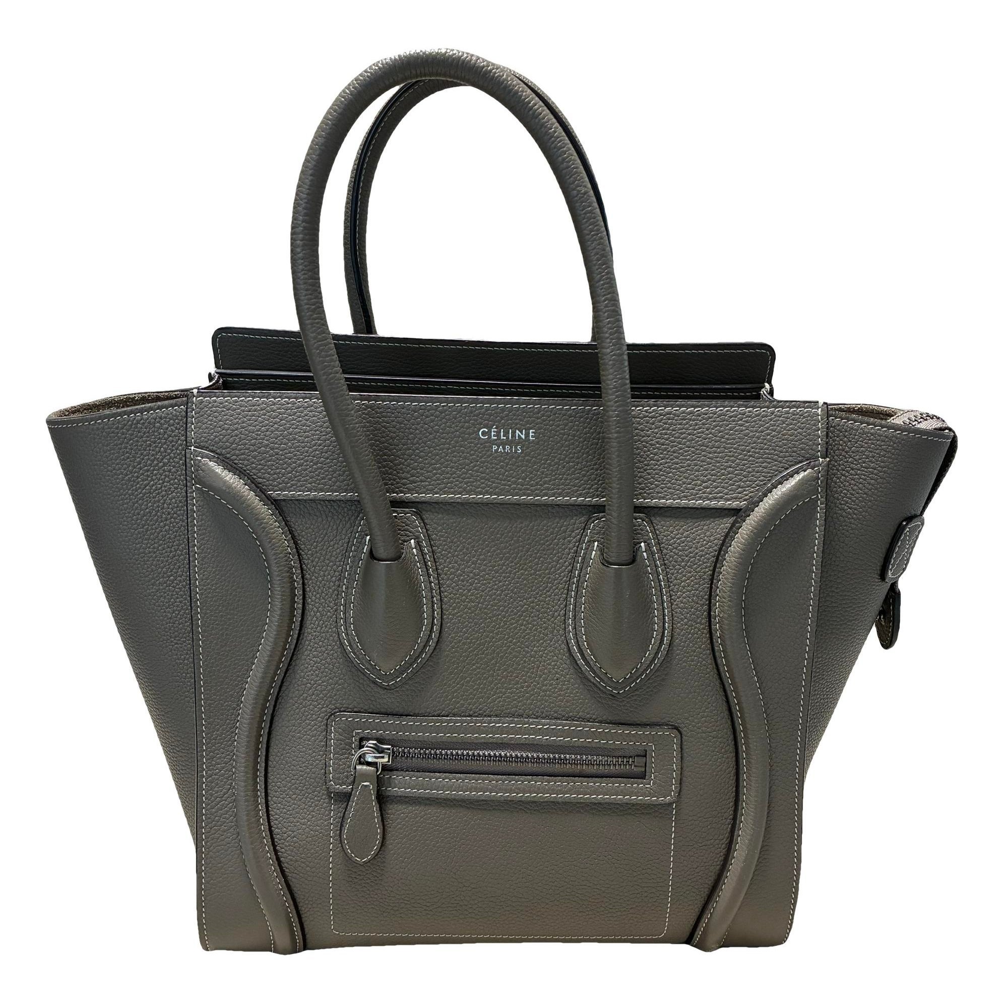 Luggage leather handbag