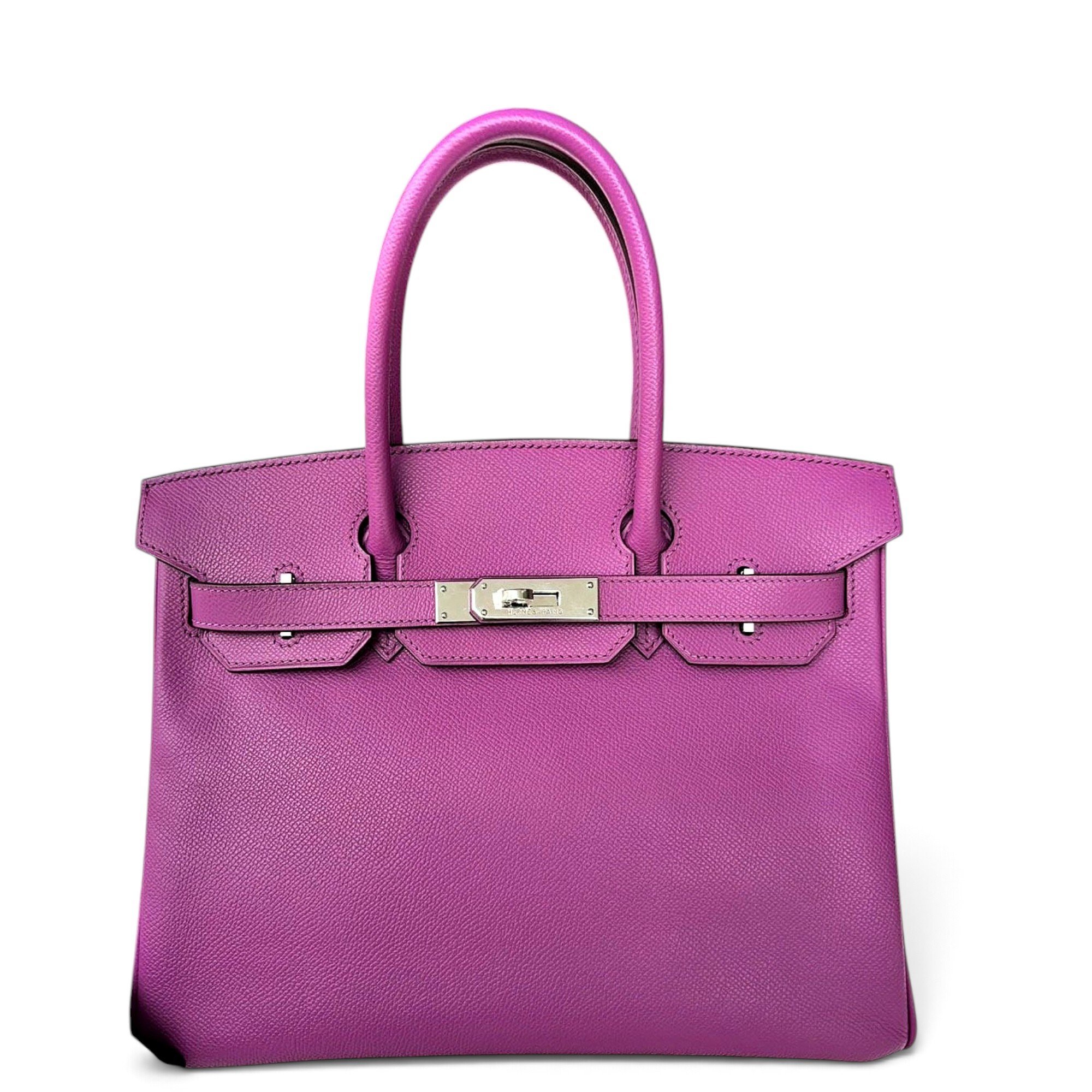 Birkin 25 leather handbag