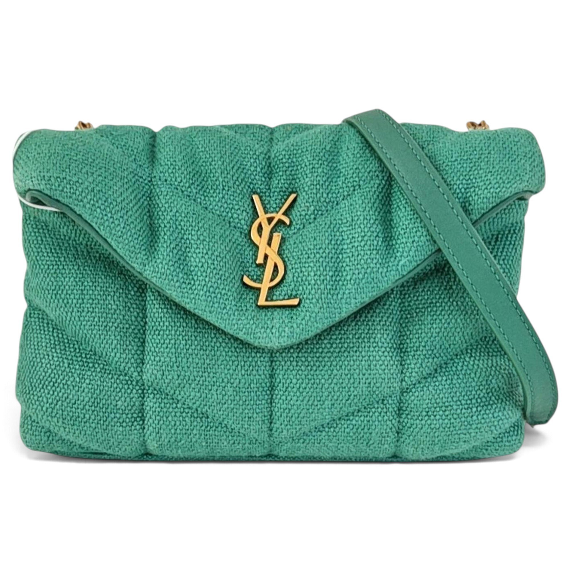 Loulou Puffer cloth crossbody bag